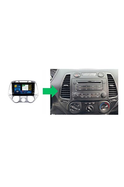 NO BRAND RADIO NAVIGAȚIE GPS HYUNDAI I20 2008-2012 ANDROID