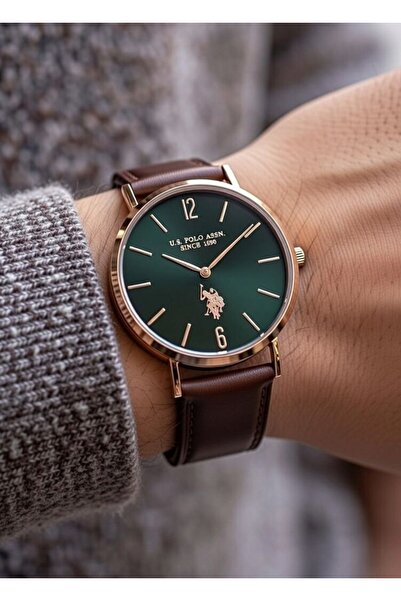 U.S. Polo Assn. CEAS BĂRBĂTESC ELEGANT U.S. POLO ASSN USP7264GR LOGO VERDE 41...