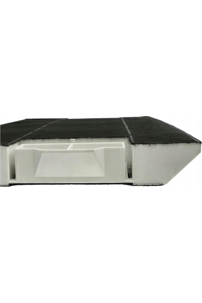 NO BRAND vhbw VB463653 Filtru de carbon dreptunghiular pentru hotă 38x19.7x2....