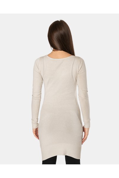 NO BRAND Rochie tunică lungă tip pulover de damă 5937-01 S/M