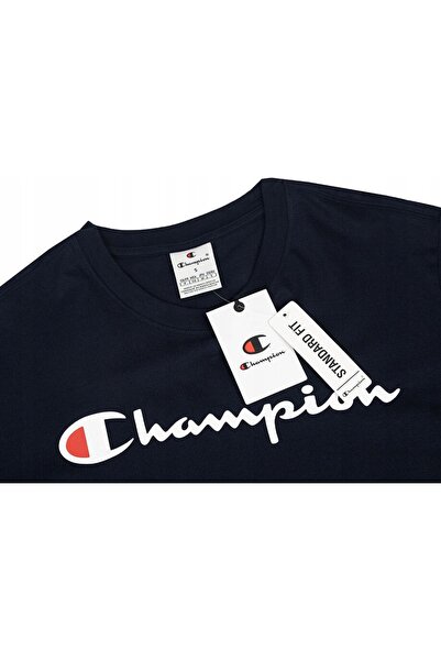 Champion Tricou bărbătesc SS, Albastru marin, 220256 BS501 R. M