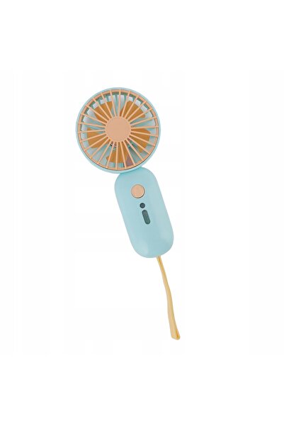 NO BRAND Alogy ventilator silențios mini pliabil de birou reglabil alb