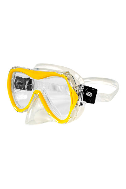 AGA Mască de scufundări, ochelari de snorkeling, ochelari cu tub, lentile gal...