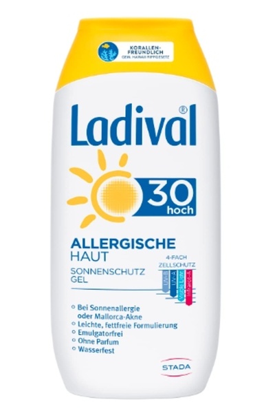 NO BRAND Gel LADIVAL pentru alergii cutanate și protecție solară SPF30 + 200ml