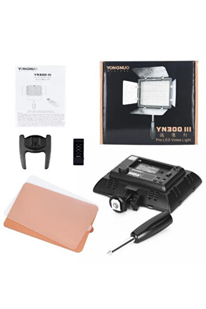 NO BRAND YONGNUO YN300 III LAMPĂ LED FOTOGRAFICĂ 5600K BLUETOOTH + TELECOMANDĂ