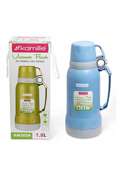 Kamille Termos, inserție de sticlă, 1.8L, cană termică