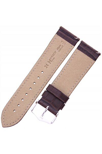 NO BRAND HIRSCH Duke L - MARO - 24mm - Curea de ceas din piele