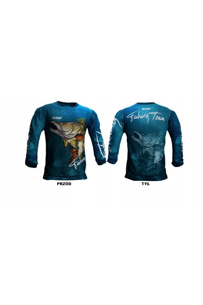 NO BRAND Tricou Jaxon cu mâneci lungi, albastru, Sandacz L