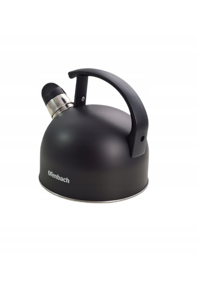 NO BRAND Fierbător tradițional cu fluier 1,5L Inducție Gaz inox