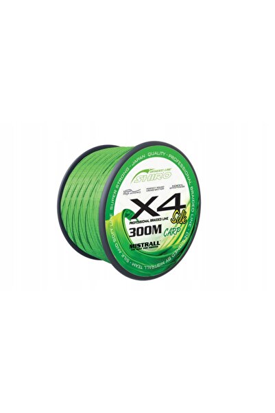 NO BRAND Fir de pescuit la crap MISTRALL SHIRO X4 0,23 - 300m