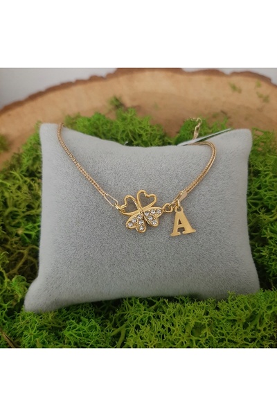 NO BRAND Brățară de aur cu floare ajurată, stil celebritate, argint 925