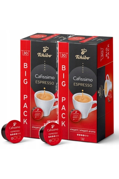 NO BRAND Tchibo Cafissimo Espresso Aromă Intensă 30 Capsule/Espresso Elegant ...
