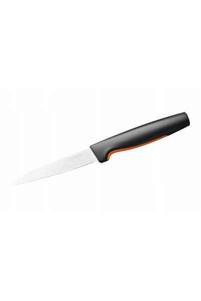 FiSKARS Cuțit de curățat legume FF 11cm, cuțit de bucătărie, tăietor de legum...