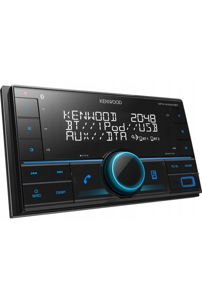 Kenwood DPX-M3300BT Player radio 2-DIN DSP Bluetooth Alexa