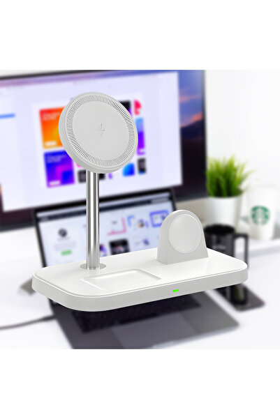 NO BRAND ÎNCĂRCĂTOR INDUCTIV PENTRU MAGSAFE PENTRU IPHONE 13 14 15 16 17 / AI...