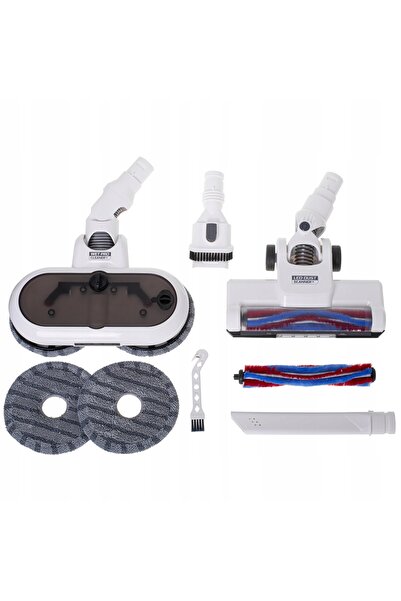 adler Aspirator Vertical Fără Fir Ciclonic 2 în 1 Uscat/Lichid Mop LED 350W