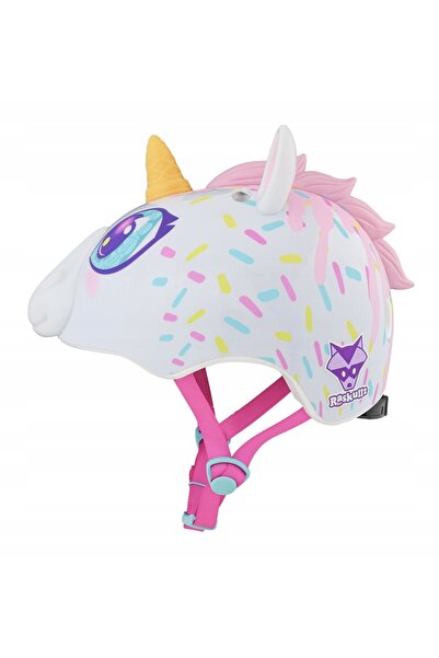 NO BRAND C-Preme Super Unicorne Alb Cască de bicicletă pentru copii Mărime S ...