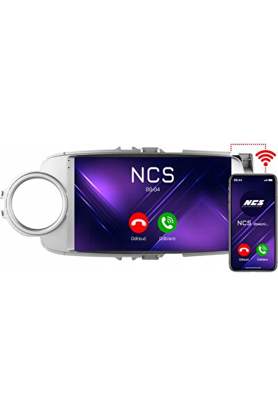 NO BRAND RADIO AUTO NCS D9 TOYOTA YARIS 3 2011-2020 SILVER ANDROID 4 GB LTE