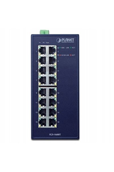 NO BRAND Switch PLANET IGS-1600T neadministrat L2 Gigabit Ethernet (10/100/1000)