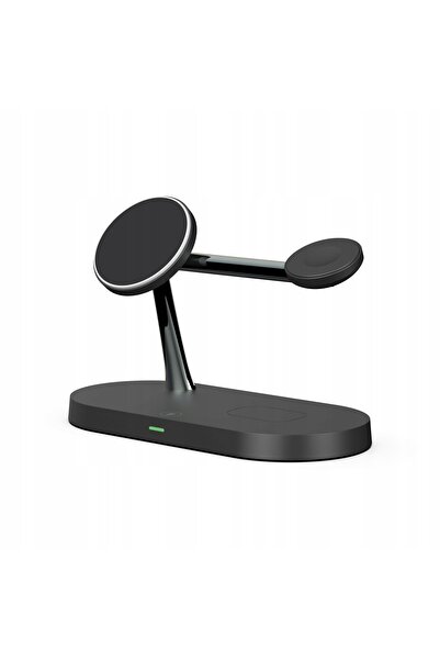 NO BRAND ÎNCĂRCĂTOR INDUCTIV QI CU SUPORT PENTRU MAGSAFE PENTRU IPHONE / AIRP...