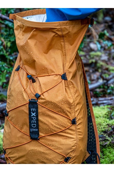 NO BRAND Rucsac impermeabil cu închidere tip rulou Exped Cloudburst 15 negru