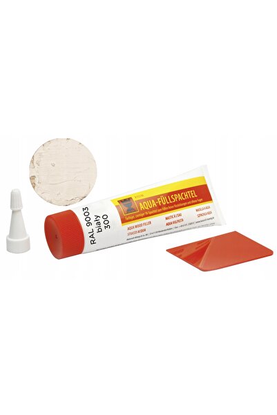 NO BRAND Chit AQUA RAL 9003 alb semnal 150g furnir lemn PVC aluminiu