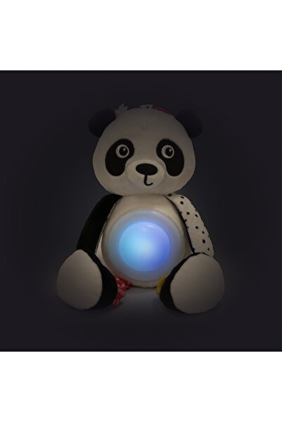 Canpol babies Panda de pluș cu pandantiv, mesaj pozitiv și lumină BabiesBoo