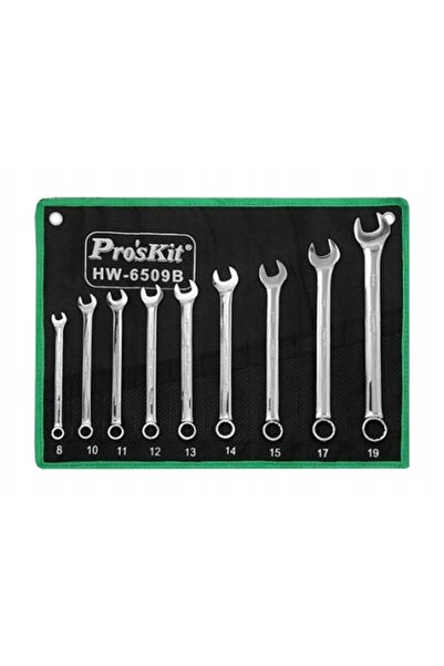NO BRAND Set de chei, plate și inelare, 9 piese, Proskit, hw-6509b