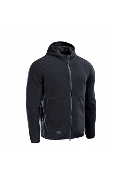 NO BRAND Hanorac polar pentru bărbați cu glugă M-Tac Lite Microfleece, albast...