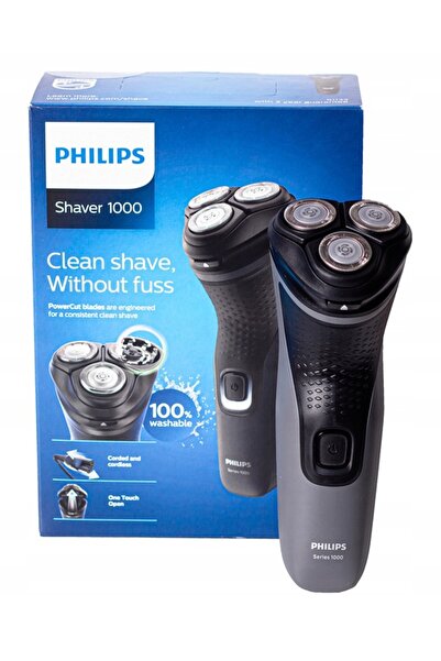 Philips Aparat de ras electric, trimmer de barbă, fără fir, pentru bărbați