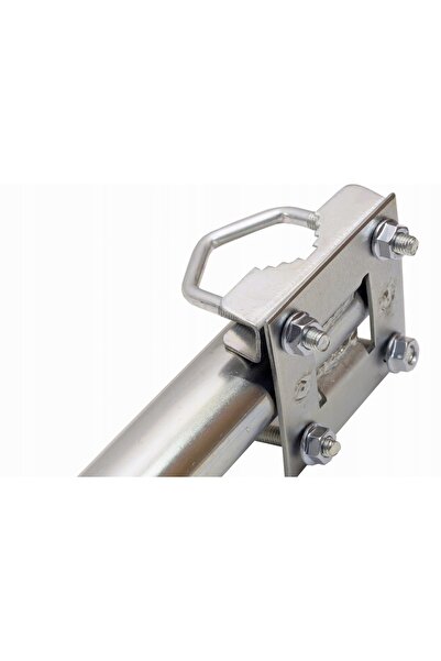 NO BRAND Suport de antenă pentru balcon, în formă de cot, drept, 420 x 270 mm