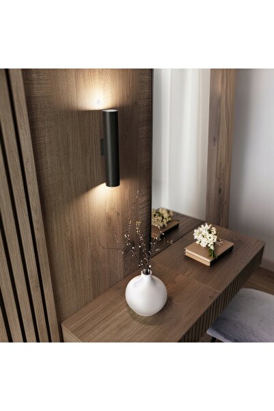 NO BRAND 2x GU10 LED Aplică de perete modernă tip Loft, încastrată, cu ilumin...
