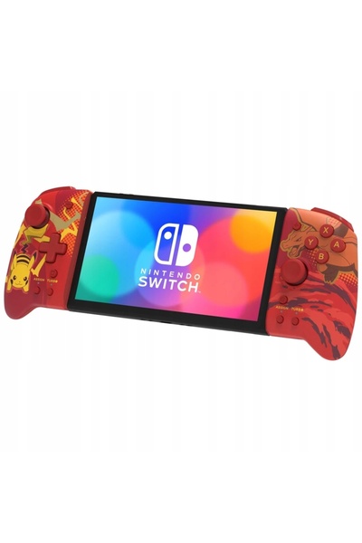 NO BRAND Pad cu cablu pentru consola Nintendo Switch, roșu