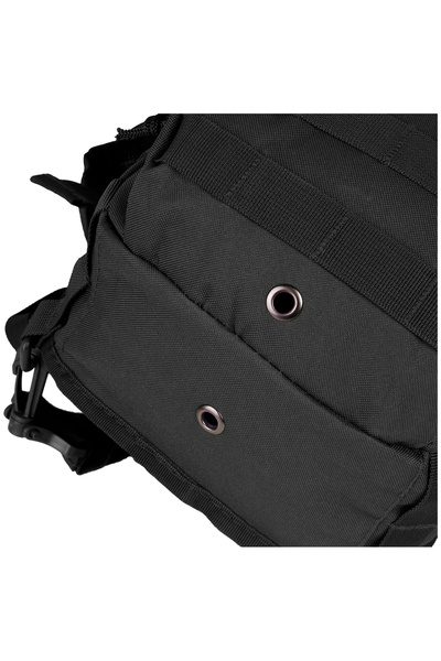 NO BRAND Rucsac militar Mil-Tec de asalt mic, până la 20 L, Negru