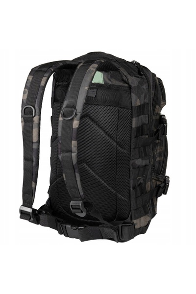 NO BRAND Rucsac militar Mil-Tec, rucsac de asalt mic, 20 L, multicolor