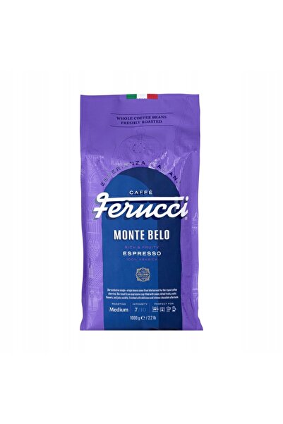 NO BRAND Cafea boabe Ferucci Monte Belo 100% Arabica, de origine unică, 1 kg