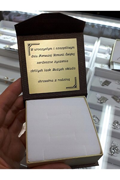 NO BRAND Set argintiu cu pene, argint 925, cutie cu pene și GRAVURĂ
