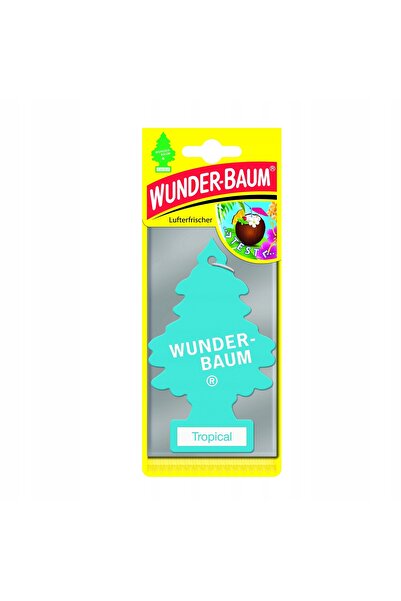 NO BRAND Wunder-Baum Tropical – brad de Crăciun parfumat pentru mașină, 10 bu...