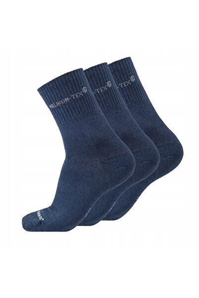 NO BRAND Șosete HELIKON ALL ROUND, set de 3 - Bleumarin - 39-42
