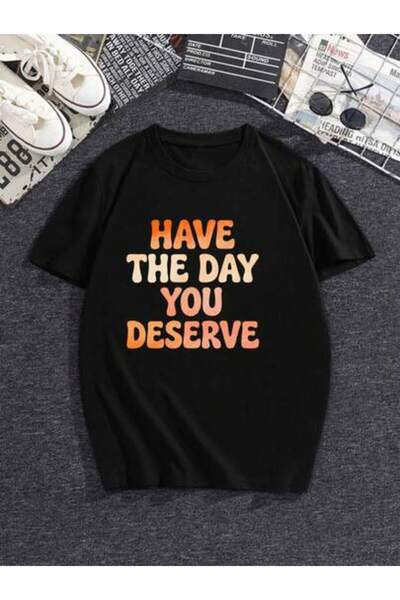 2BIR Plus-Size Women's Slogan T-Shirt, Short-Sleeve Top With Floral Lettering...