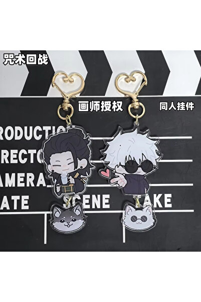 Choice1 set Anime Cosplay Gojo Satoru Couple Backpack Pendant Geto Anime Figu...