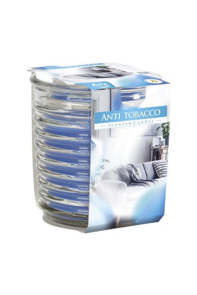 LCA Set 2 x Lumanare Parfumata in Pahar Spirala Anti - tabac, 28 Ore