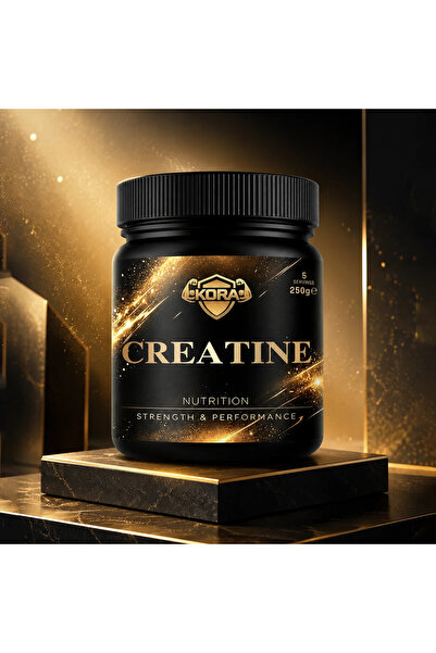KORA Creatine Monohydrate 250g Pure Unflavored Creatine Powder