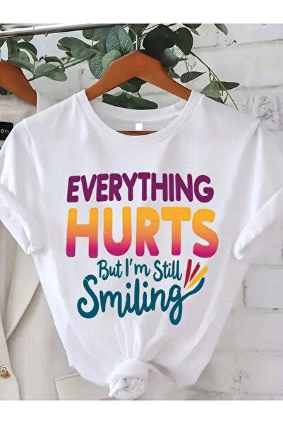 21JNRY Plus-Size Casual Fashion Printed T-Shirt, Women'S Base Shirt, Suitable...
