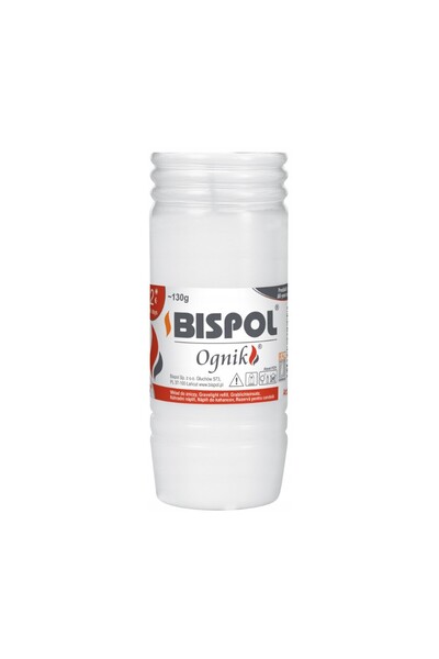 BISPOL Set 4 x Candela Rezerva Ognik WP1, 48 Ore