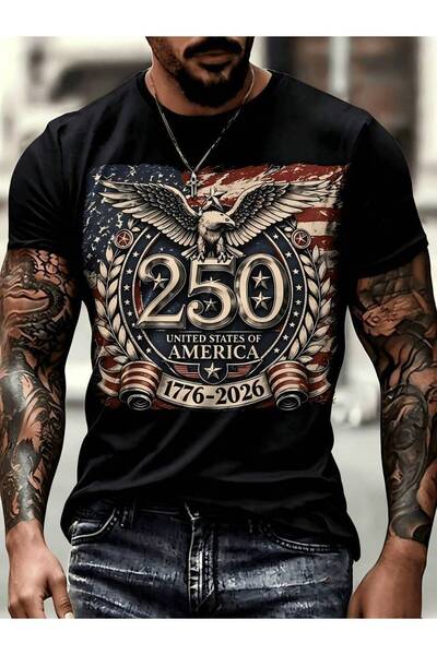 4CR تي شيرت رجالي بتصميم جرافيك ممتع لعام 2026 - تصميم فريد، جذاب، مثالي للار...