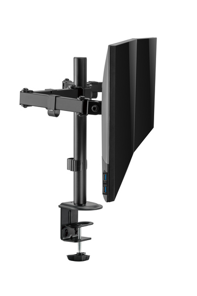 AKAI DUAL MONITOR STAND WITH TILT AND DOUBLE ROTATION 17-32"
