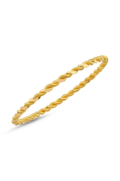 22 Ayar İkili Burma Altın Bilezik 18 Gr