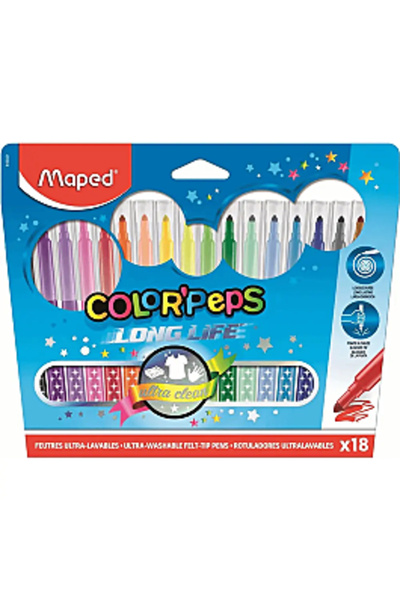 Maped Markere 18 culori