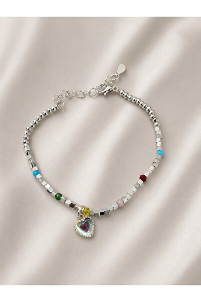Kokoş Pinterst Model Heart Bracelet